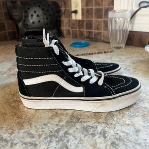 Vans high tops. Youth